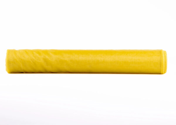 ORGANZA ŻÓŁTA YELLOW TIUL ORGANTYNA 40 CM/9Y - obrazek 2