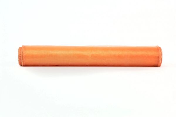 ORGANZA C. ŁOSOSIOWA DEEP SALMON TIUL ORGANTYNA CIEMNY ŁOSOŚ 40 CM/9Y - obrazek 2