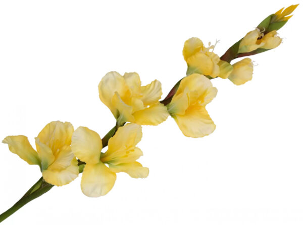 MIECZYK GLADIOLA ŻÓŁTY 85 CM JAK ŻYWY - obrazek 2