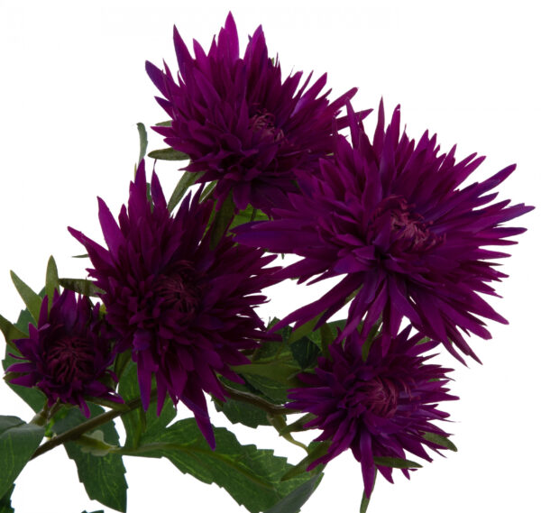 ASTER PURPLE ASTRY GAŁĄZKA SZTUCZNE KWIATY - obrazek 2