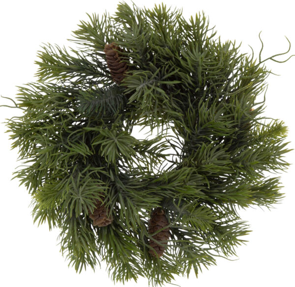 WIANEK IGLASTY Z SZYSZKAMI OZDOBNY DEKORACYJNY 30 CM