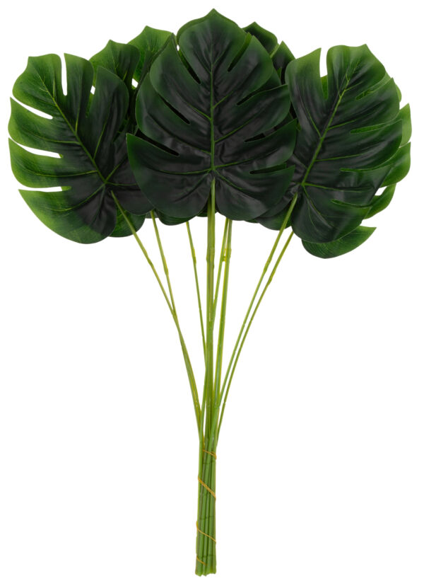 12X LIŚĆ LIŚCIE MONSTERA GAŁĄZKA DO KOMPOZYCJI 49 CM