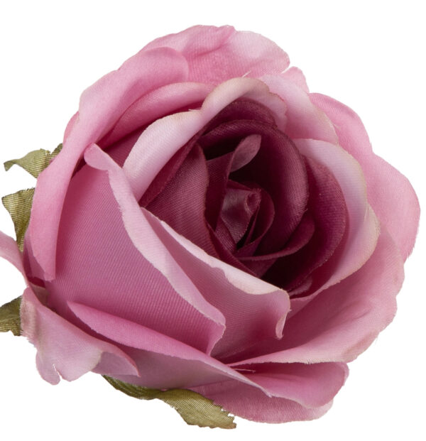 RÓŻA GŁÓWKA WYROBOWA POWDER DIRTY PINK RÓŻOWA 12 SZT. - obrazek 3