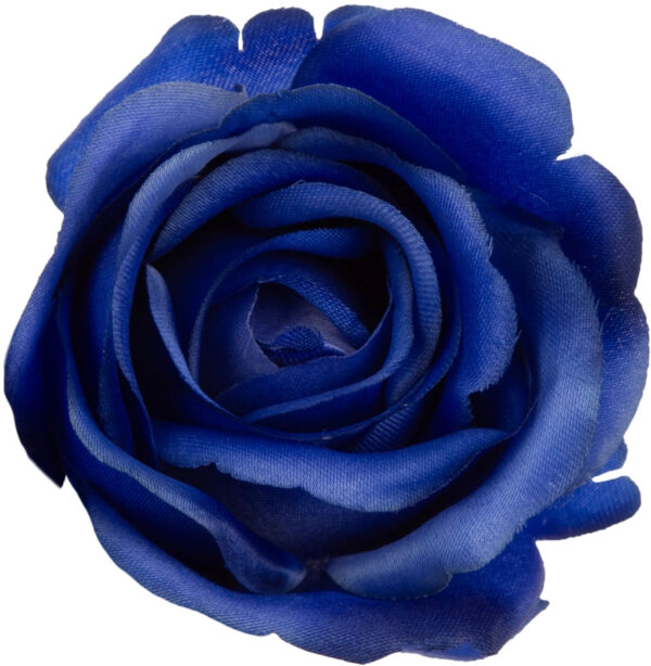 RÓŻA GŁÓWKA WYROBOWA DR BLUE CIEMNA NIEBIESKA 12 SZT.