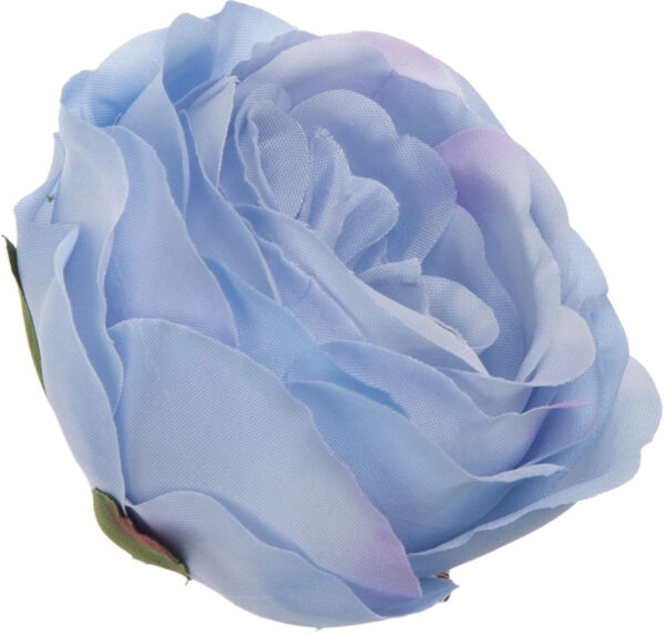 RÓŻA WYROBOWA POWDER BLUE NIEBIESKA GŁÓWKA KWIATOWA 24 SZT.