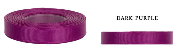 RYPS 0,65 CM 22,8 M DARK PURPLE FIOLETOWA TASIEMKA RYPSOWA