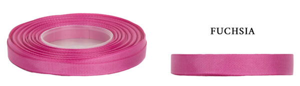 RYPS 0,65 CM 22,8 M FUCHSIA FUKSJA TASIEMKA RYPSOWA