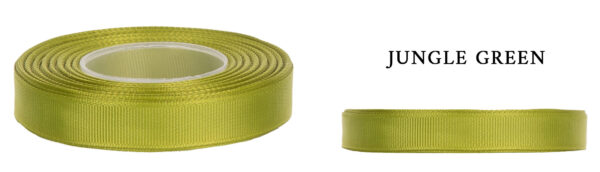 RYPS 0,65 CM 22,8 M JUNGLE GREEN ZIELONA TASIEMKA RYPSOWA
