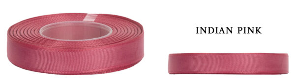 RYPS 0,65 CM 22,8 M INDIAN PINK RÓŻOWA TASIEMKA RYPSOWA