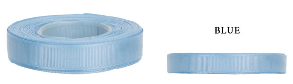 RYPS 2 ,5 CM 22,8 M BLUE NIEBIESKA TASIEMKA RYPSOWA