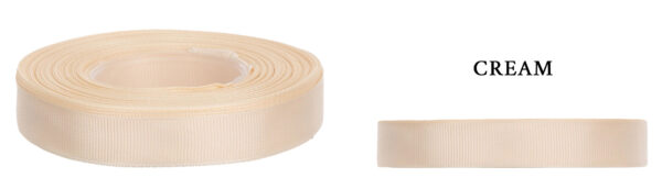 RYPS 2,5 CM 22,8 M CREAM KREMOWA TASIEMKA RYPSOWA