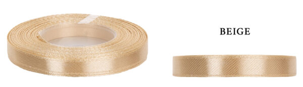 RYPS 3,8 CM 22,8 M BEIGE BEŻOWA TASIEMKA RYPSOWA