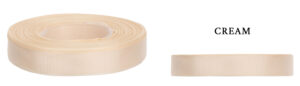 RYPS 3,8 CM 22,8 M CREAM KREMOWA TASIEMKA RYPSOWA