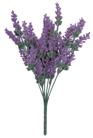 LAWENDA SZTUCZNA BUKIET 36 CM WRZOSOWA