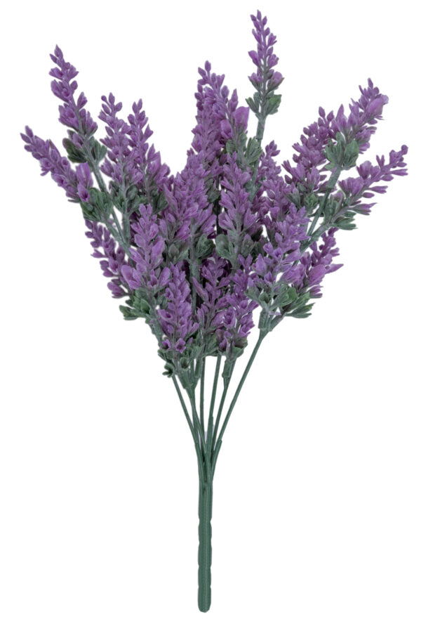 LAWENDA SZTUCZNA BUKIET 36 CM WRZOSOWA