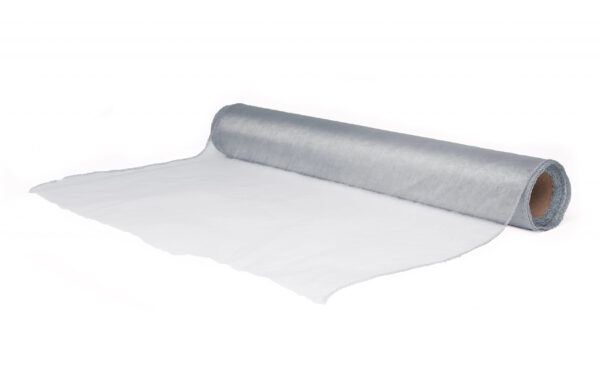 ORGANZA SREBRNA SILVER TIUL ORGANTYNA 40 CM/9Y