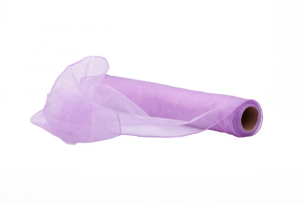 ORGANZA WRZOSOWA HEATHER TIUL ORGANTYNA 39 CM 9Y 8,22 M - obrazek 4