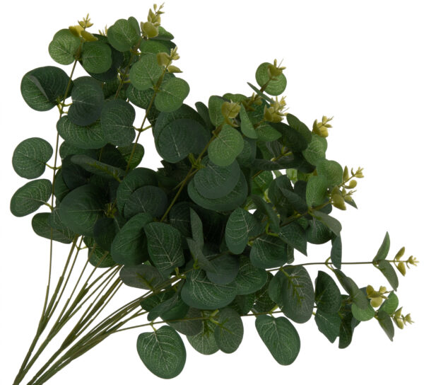 EUKALIPTUS BUKIET PIK ROŚLINA DODATEK SZTUCZNY 48 CM - obrazek 2