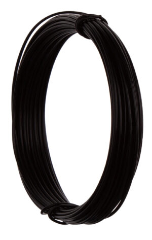 DRUT DRUCIK CZARNY 2MM 100G 12M FLORYSTYCZNY