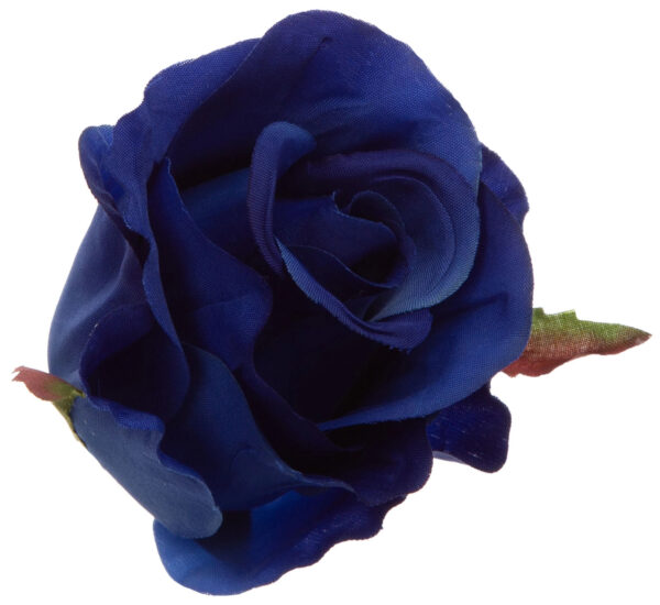 RÓŻA WYROBOWA C. NIEBIESKA DR BLUE 24 SZT GŁÓWKA KWIATOWA - obrazek 3