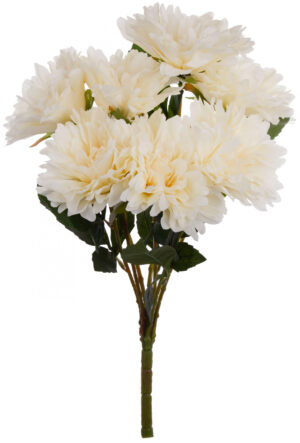 DALIA KREMOWA BUKIET 7 KWIATÓW 55 CM