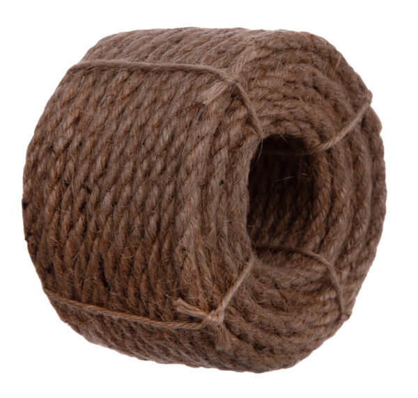 SZNUREK JUTOWY NATURALNY SZPAGAT 20 M 5 MM