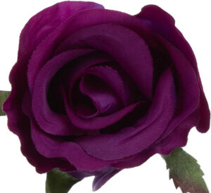 RÓŻA WYROBOWA PURPLE 24 SZT GŁÓWKA KWIATOWA
