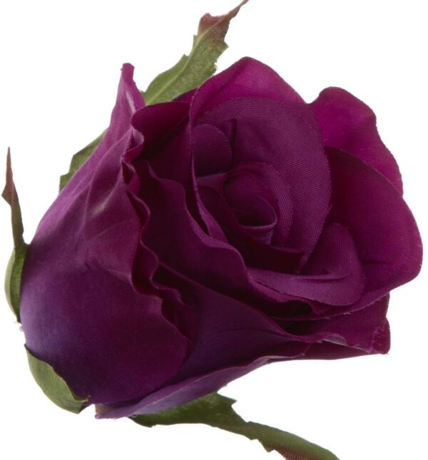 RÓŻA WYROBOWA PURPLE 24 SZT GŁÓWKA KWIATOWA - obrazek 2