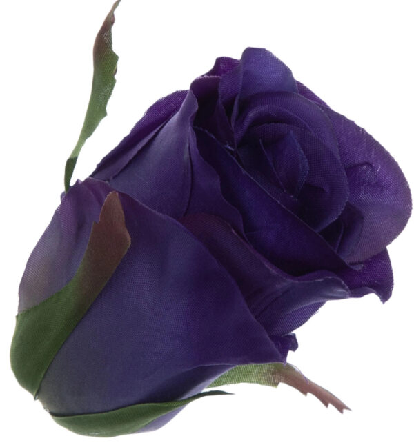 RÓŻA WYROBOWA DR PURPLE 24 SZT GŁÓWKA KWIATOWA - obrazek 3