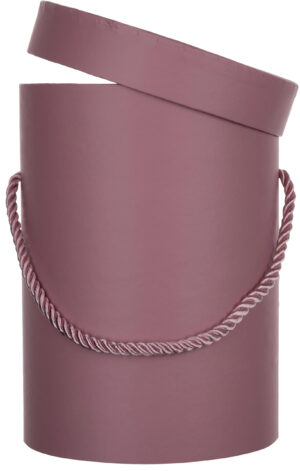 FLOWER BOX PUDEŁKO NA KWIATY PREZENT CARMINE PINK