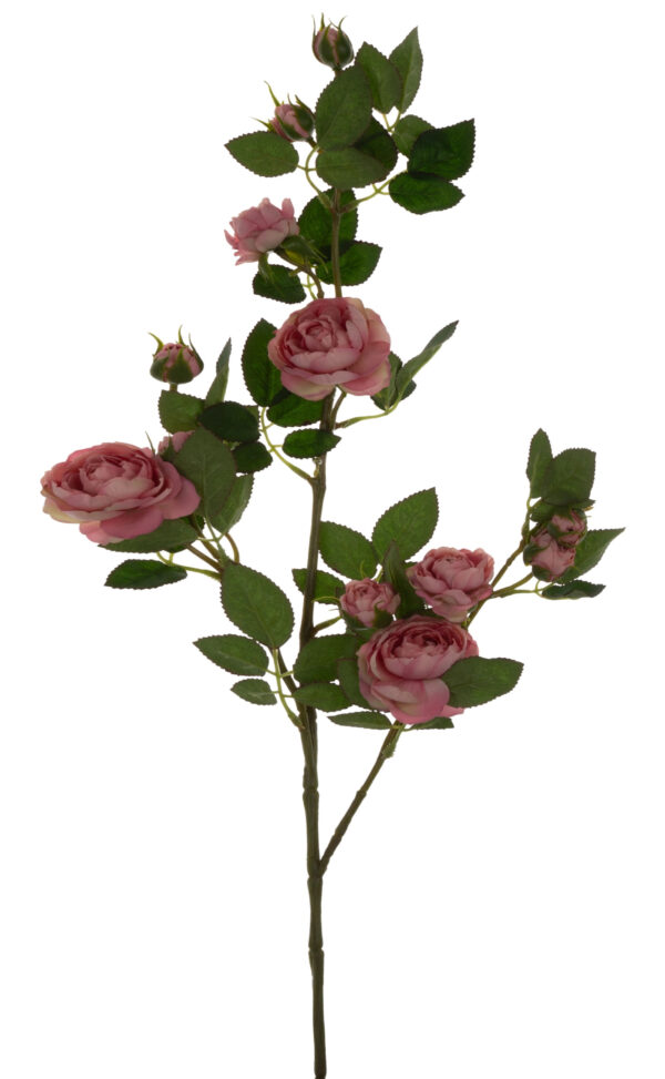 DZIKA RÓŻA GAŁĄZKA RÓŻOWA 80 CM MAUVE LT PINK - obrazek 2