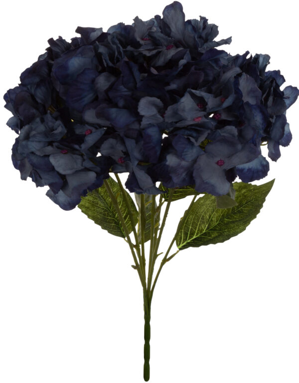 HORTENSJA C. NIEBIESKA BUKIET 46 CM KWIATY SZTUCZNE