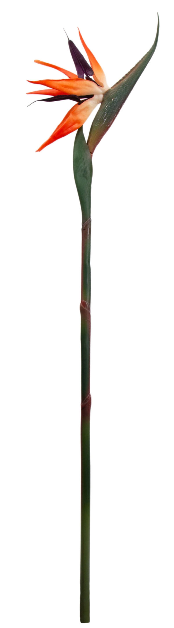 STRELICJA POMARAŃCZOWA RAJSKI PTAK 84 CM KWIATY SZTUCZNE - obrazek 2