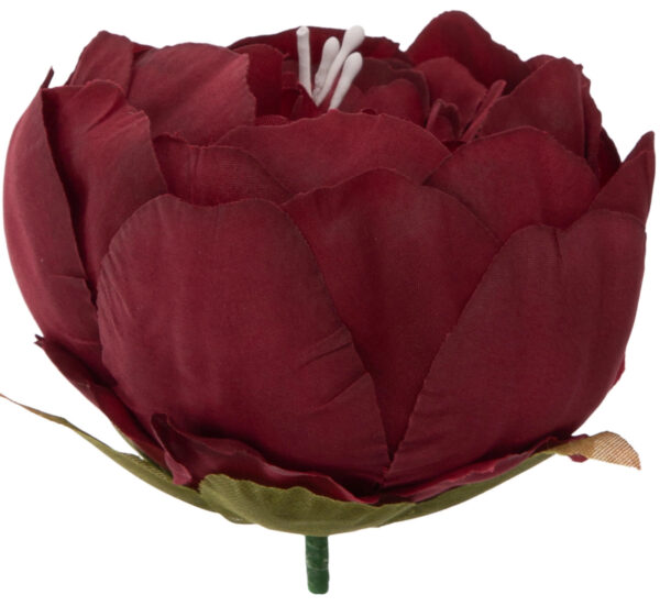 12X PEONIA PIWONIA BORDOWA GŁÓWKA WYROBOWA - obrazek 3