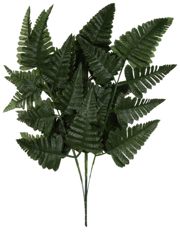 12 X LIŚĆ LIŚCIE SZTUCZNE PAPROĆ PIETRUCHA 64 CM - obrazek 2