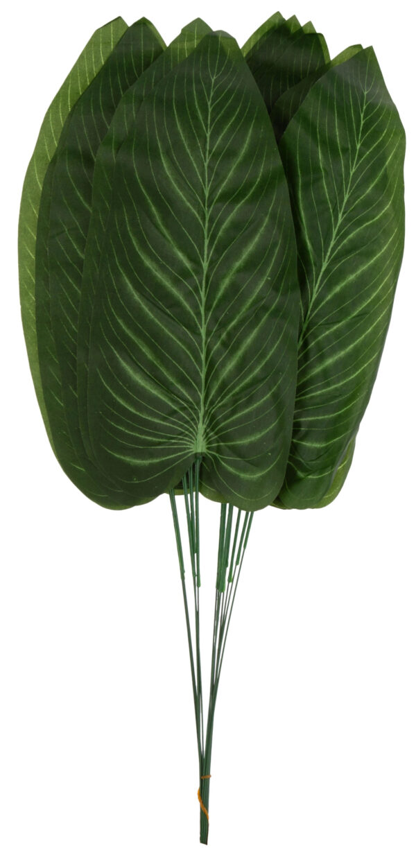 12 X LIŚĆ LIŚCIE SZTUCZNE 50 CM - obrazek 2