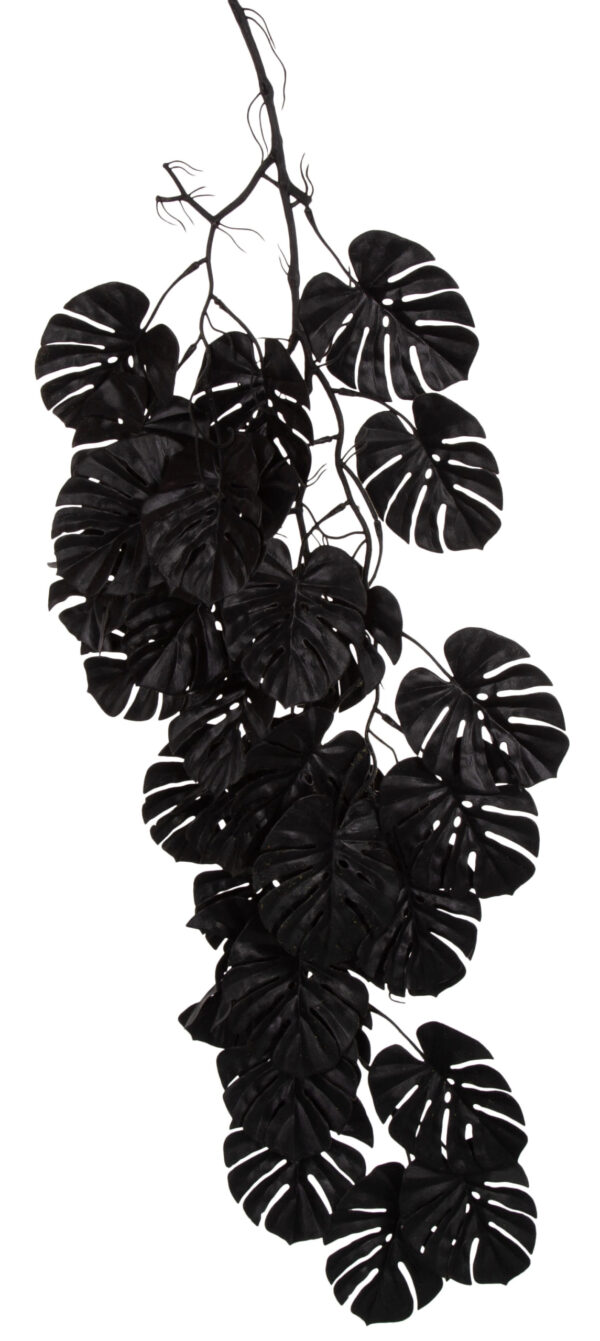 MONSTERA CZARNA ZWIS PNĄCZE 100 CM KWIATY SZTUCZNE