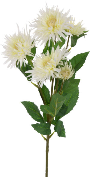 ASTER CREAM GREEN KREMOWO ZIELONY GAŁĄZKA SZTUCZNE KWIATY