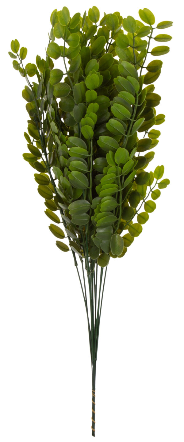 12X GAŁĄZKA ROŚLINA DODATEK SZTUCZNY ZIELONY 60 CM - obrazek 2