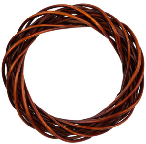 WIANEK WIKLINOWY BRĄZOWY 25 CM