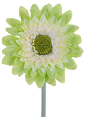 GERBERA J. ZIELONA GAŁĄZKA 37 CM ŁODYGOWA