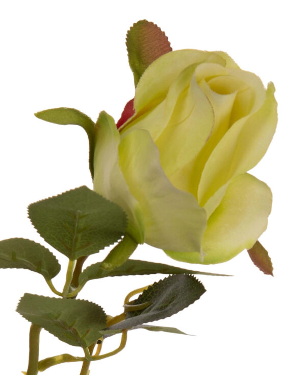 RÓŻA ZIELONA GAŁĄZKA ŁODYGA 65 CM KWIATY SZTUCZNE - obrazek 2