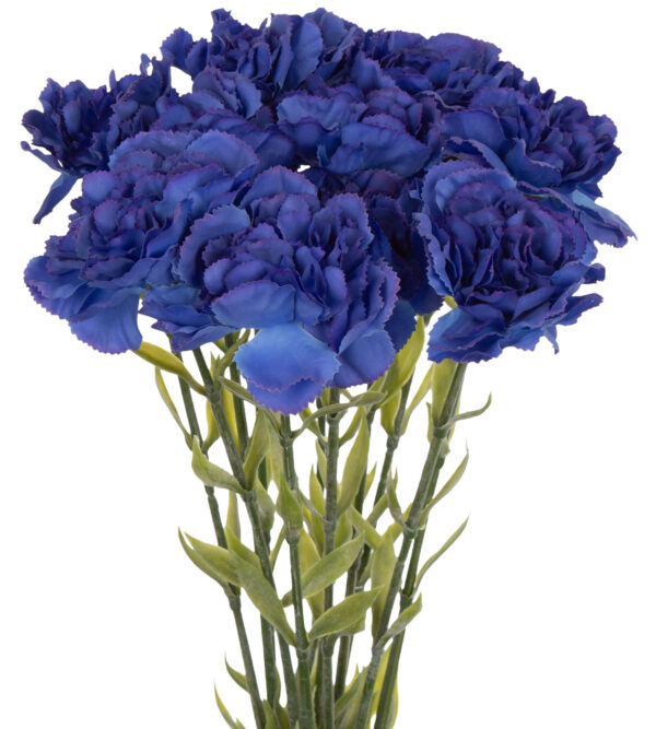 12X GOŹDZIK GAŁĄZKA BLUE VIOLET NIEBIESKI FIOLETOWY 67 CM