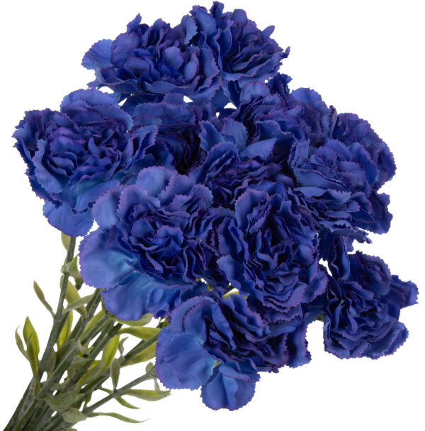 12X GOŹDZIK GAŁĄZKA BLUE VIOLET NIEBIESKI FIOLETOWY 67 CM - obrazek 2