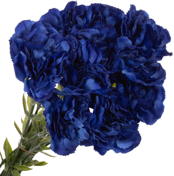 12X GOŹDZIK GAŁĄZKA DR BLUE CIEMNY NIEBIESKI 67 CM - obrazek 2