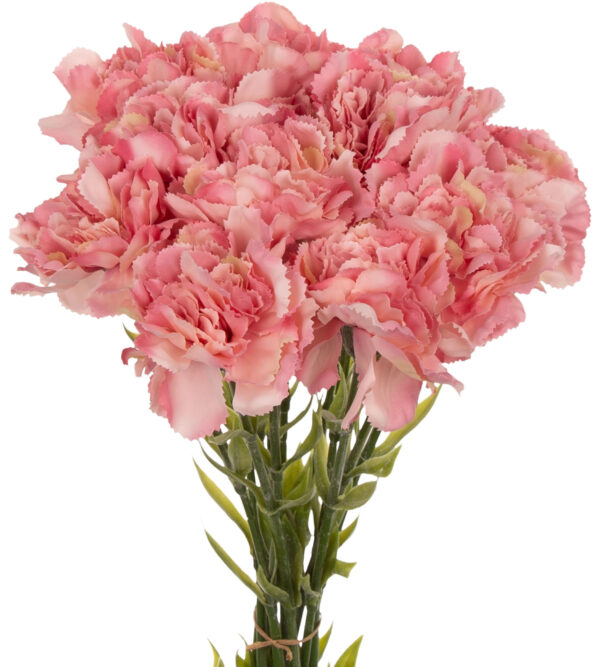 12X GOŹDZIK GAŁĄZKA ROSE RÓŻOWY 67 CM
