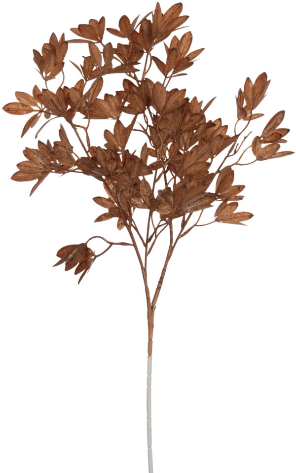 AZALIA BRĄZOWA GAŁĄZKA LIŚCIASTA 85 CM - obrazek 2