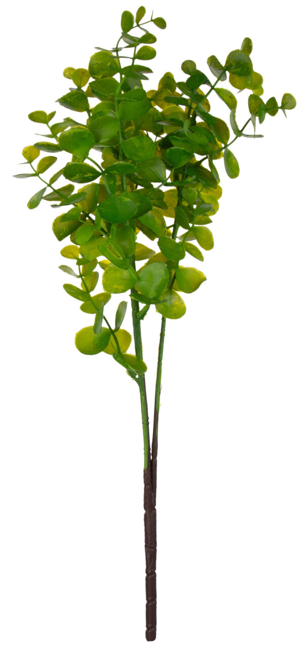EUKALIPTUS ZIELONY GAŁĄZKA ROŚLINA DODATEK SZTUCZNY 52 CM
