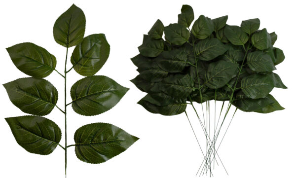 12 X LIŚĆ LIŚCIE HORTENSJA SZTUCZNE OZDOBNE 60 CM