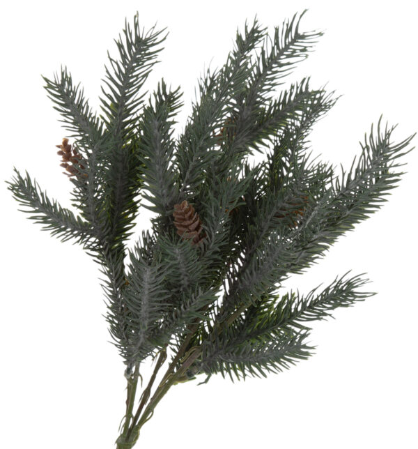 ŚWIERK Z SZYSZKAMI IGLAK BUKIET 36 CM DODATEK DO STROIKA - obrazek 2